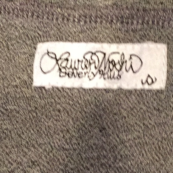 Lauren Moshi Butterfly Tee Shirt Gray - Picture 4 of 6